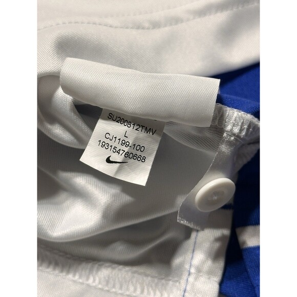 Kentucky Wildcats Nike UK On Field Coaches Polo Golf Shirt Size Large CJ1199 100 - Picture 8 of 9